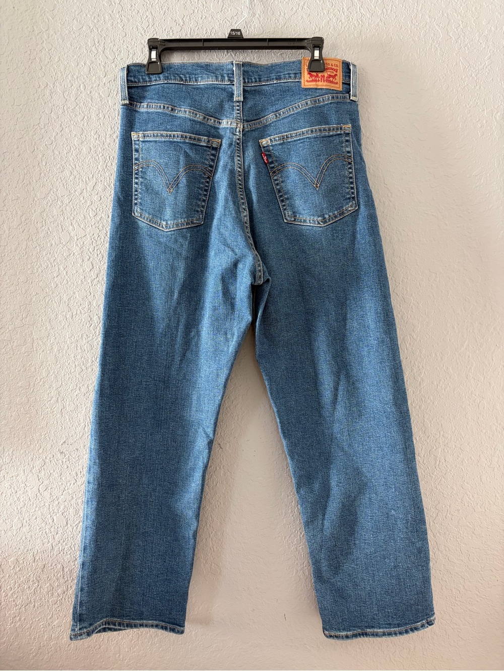 Levi's Ribcage Jeans - Blue Denim - Picture 5 of 5